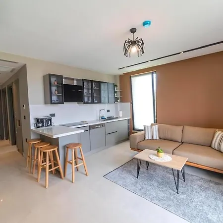 Daire Elegant 2-br With Pool And Sea Access G-4 55 Ayvalı